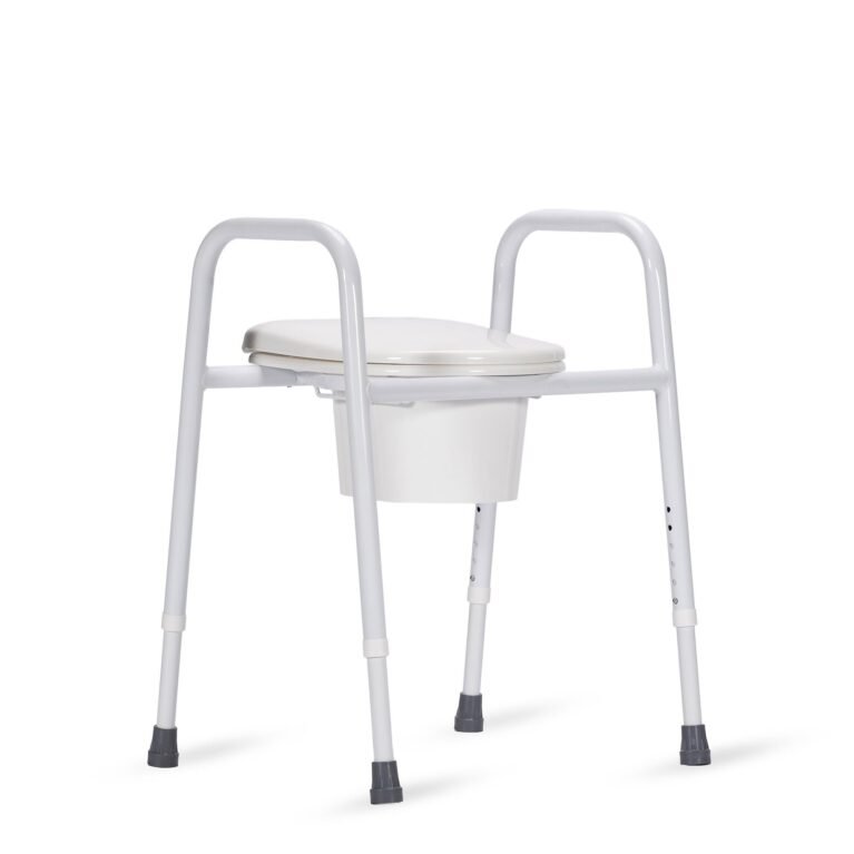 KCare Over Toilet Frame 52cm Seat with Splash Guard 250kg