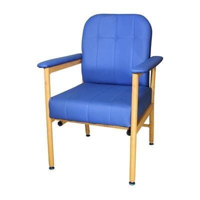 KCare Murray Bridge Low Back Chair Vinyl Blue 450mm 250kg