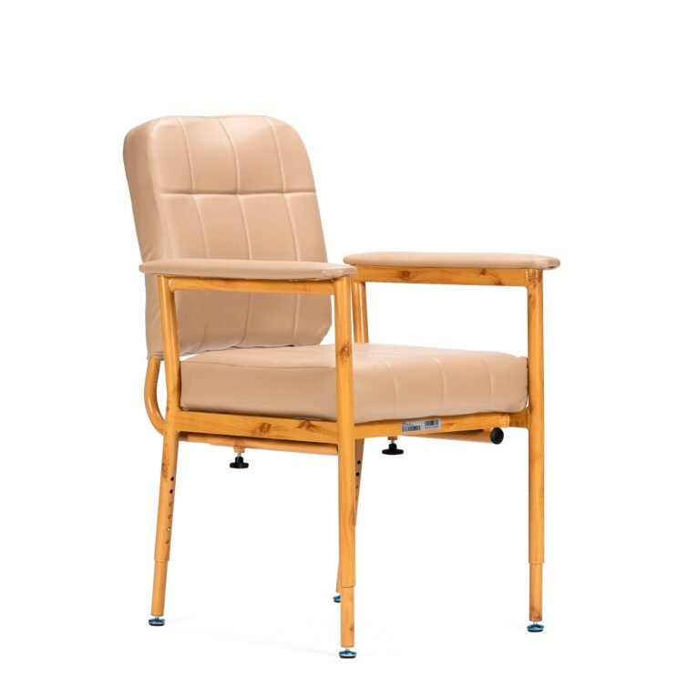 KCare Murray Bridge Low Back Chair Vinyl Fawn 450mm 250kg