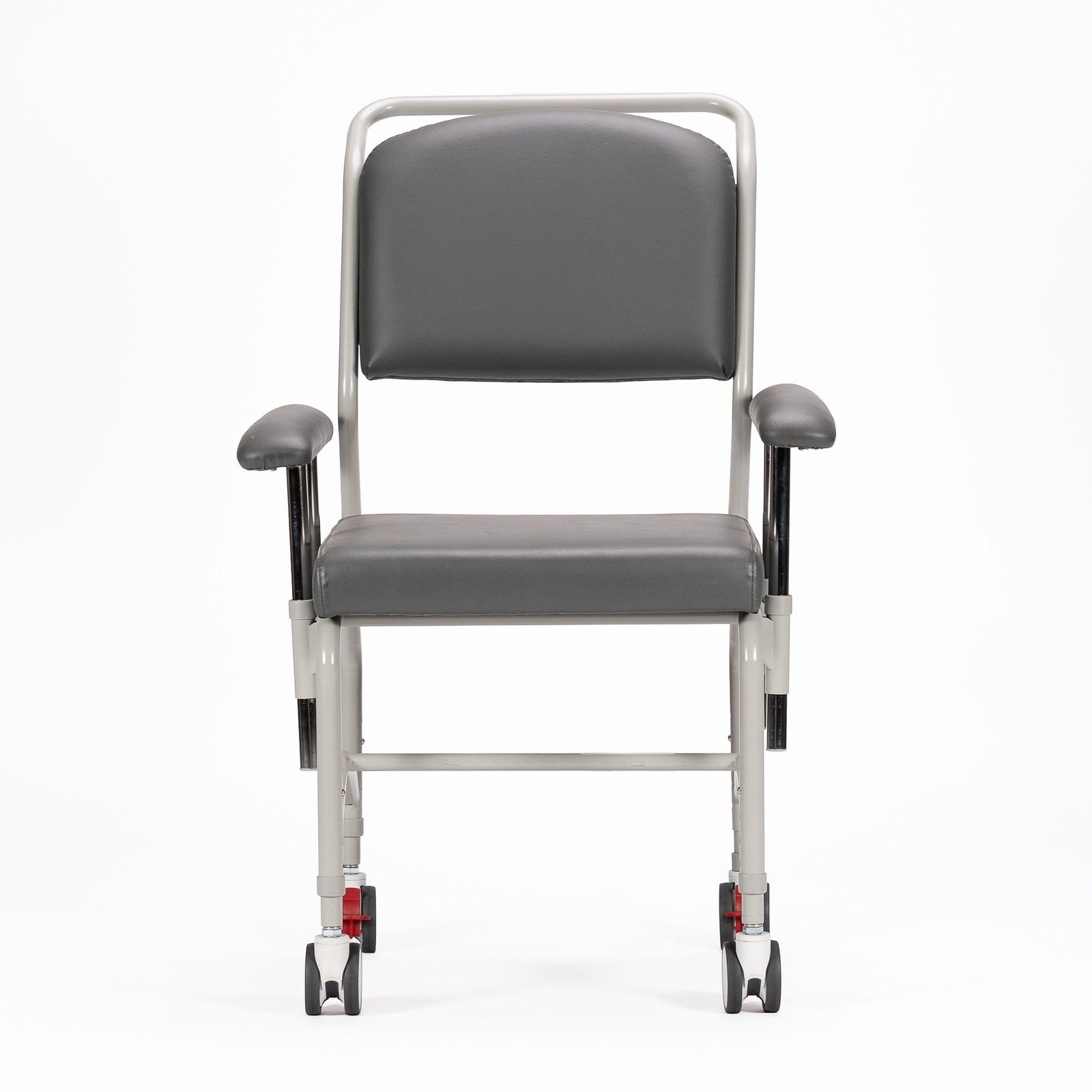 KCare Kingston Mobile Chair with Dropside Arms - Greystone - Image 2
