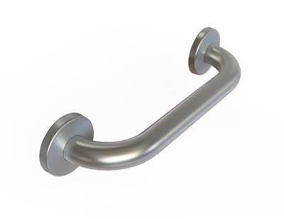 Grab Rail Stainless Steel Concealed Flange - 300mm