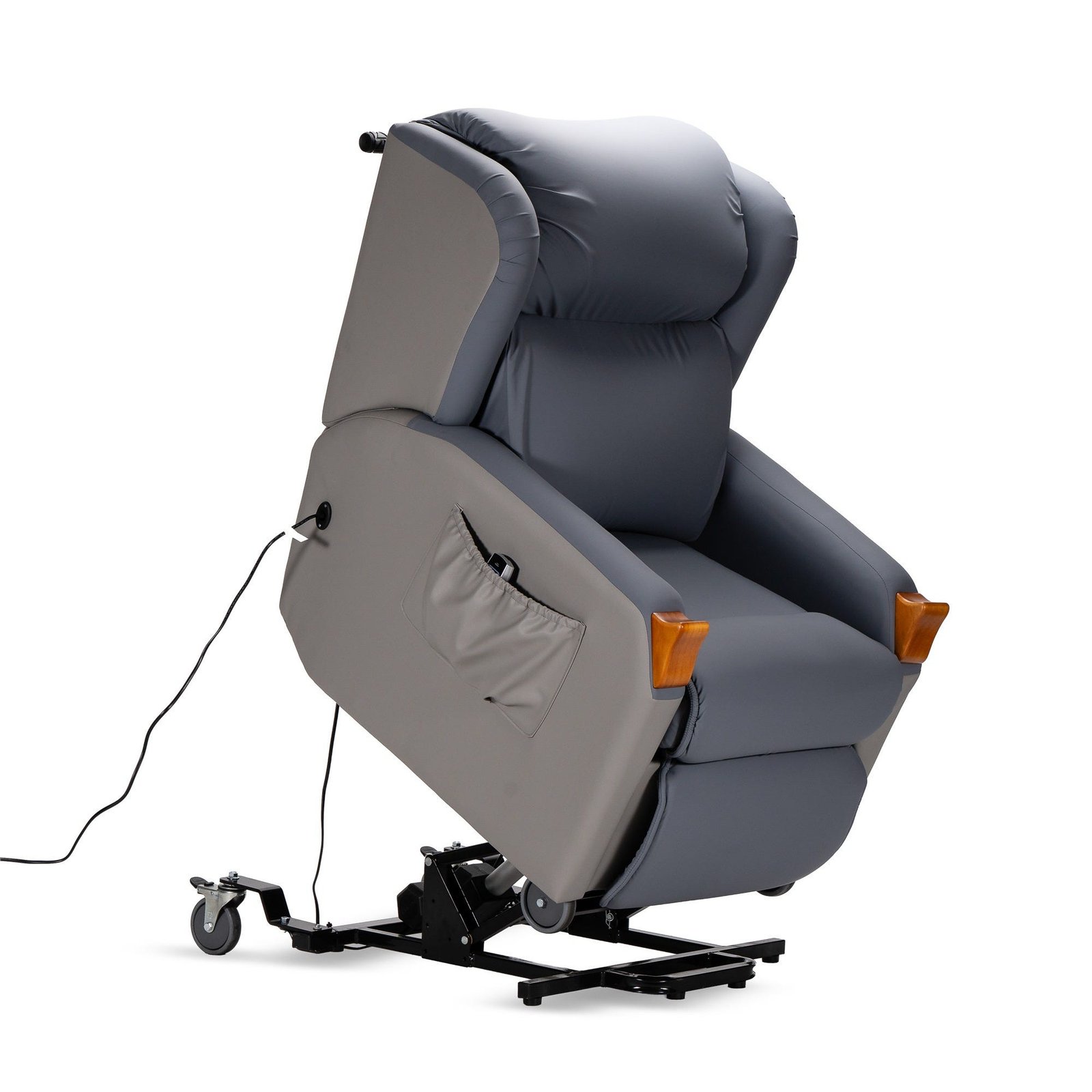 KCare Air Comfort Compact Mobile Lift Chair Dual Motor Large - Image 2