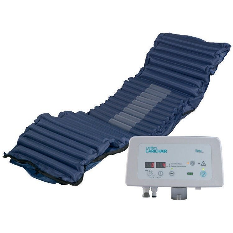 Carilex Cari Chair Pump with Cari Long Alternating Overlay - SWL 150kg