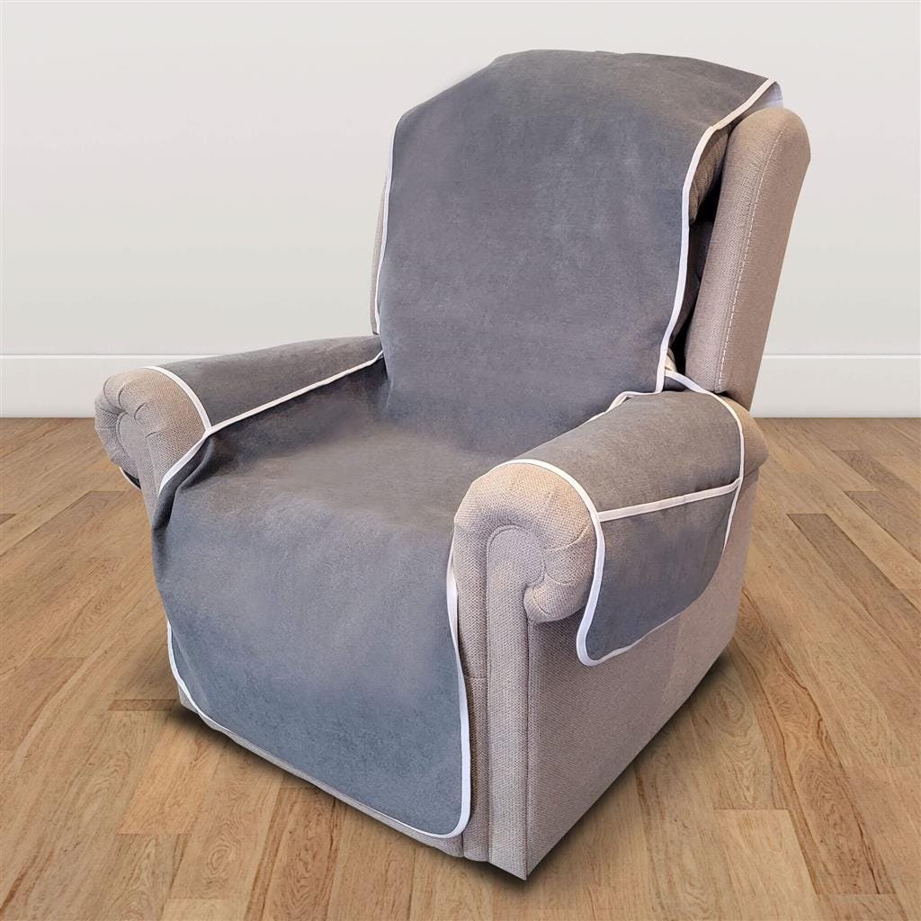 KCare Lift Chair Cover/Protector Charcoal - Image 2