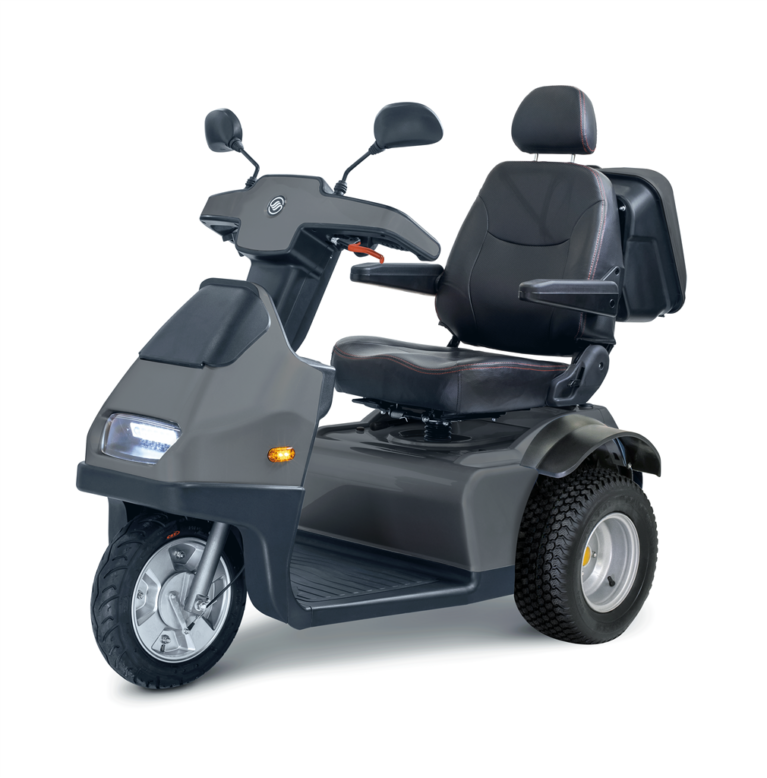 Afiscooter S3 Single Seat Scooter with Golf Tyre - Grey