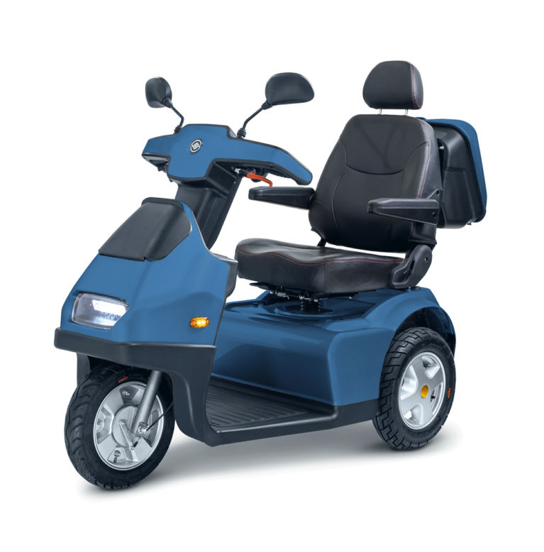 Afiscooter S3 Single Seat Scooter - Blue