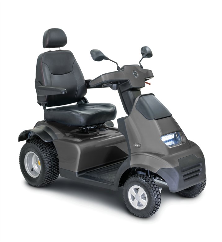 Afiscooter S4 Single Seat Scooter with Golf Tyre - Grey