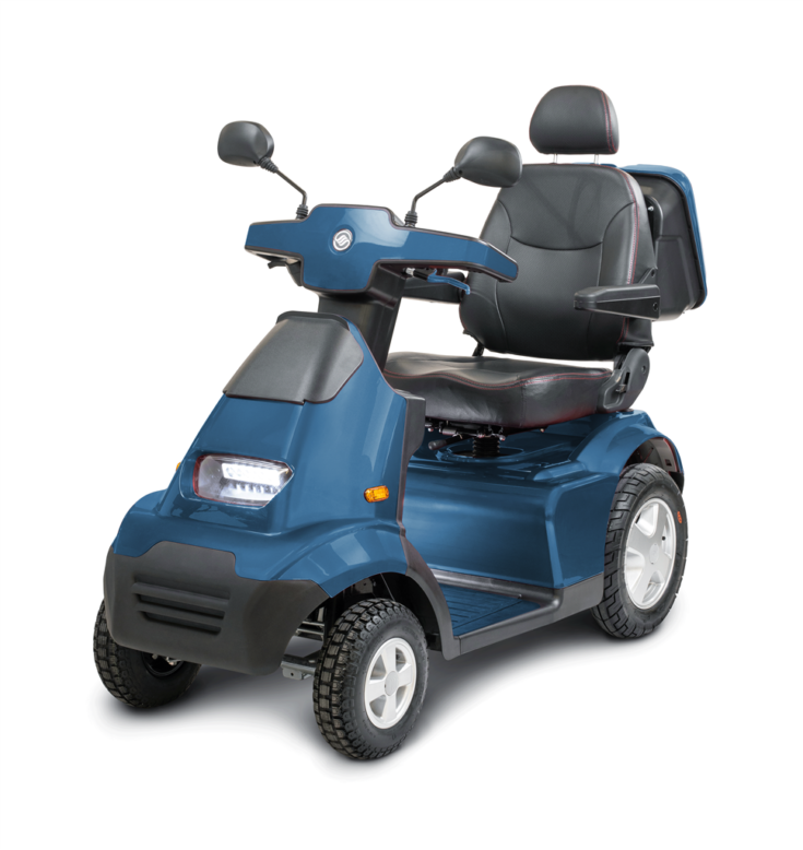 Afiscooter S4 Single Seat Scooter - Blue