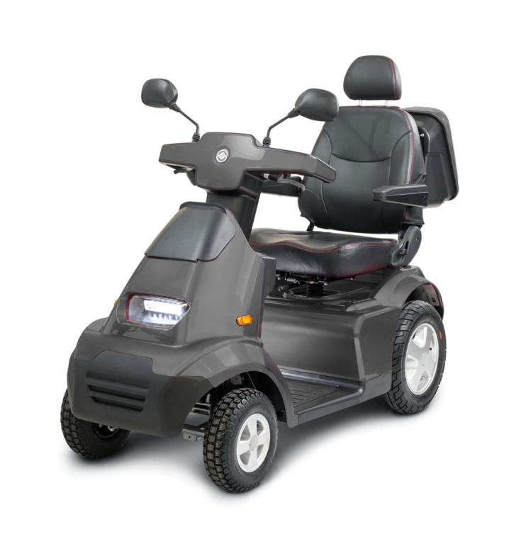 Afiscooter S4 Single Seat HD Scooter - Grey