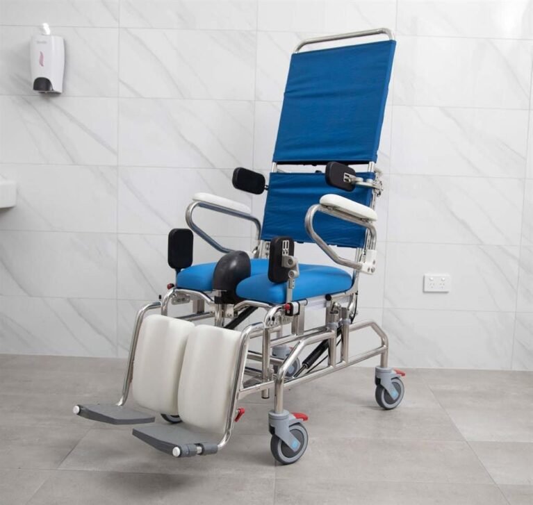 REHAB Tilt in Space Mobile Shower Commode Frame - 445mm*