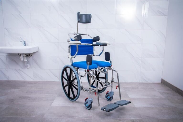 REHAB Self Propel Mobile Shower Commode Frame - 445mm*