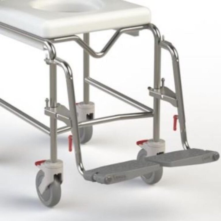 Shower Commode Swing Away Footrest