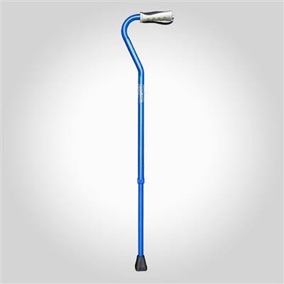KCare Swan Neck Cane - Anodised Blue