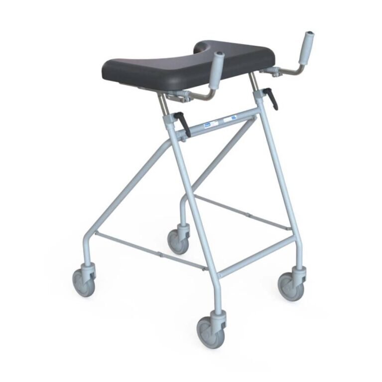 KCare Walking Tutor with Swivel Wheels and Padded Armrest