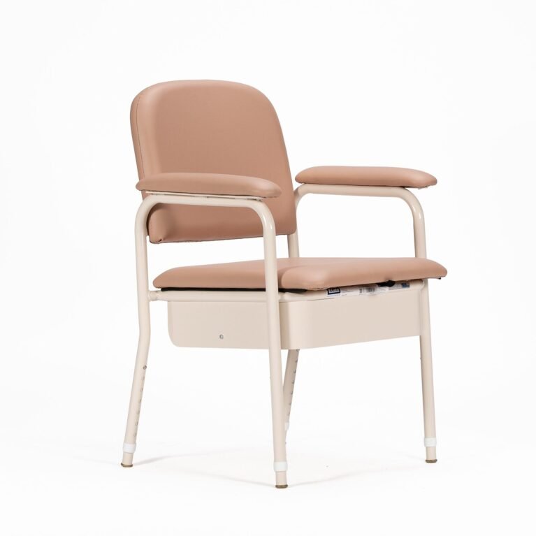 KCare Deluxe Bedside Commode - Champagne