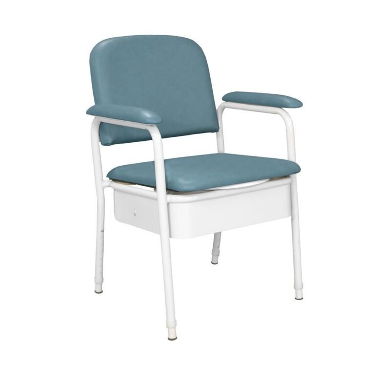 KCare Deluxe Bedside Commode - Greystone