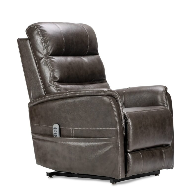 K Care Alivio Picasso 4-Motor Electric Lift Recliner Chair in Black