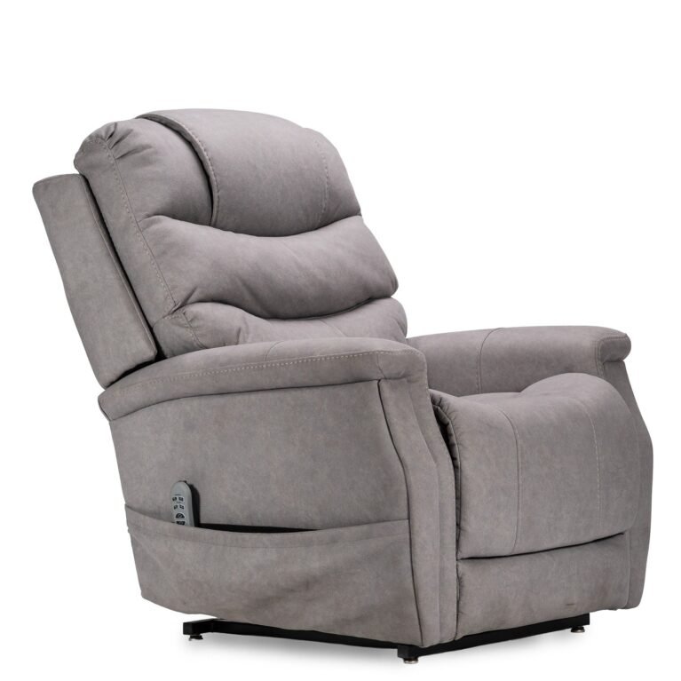 K Care Alivio Leonardo 4-Motor Electric Lift Recliner Chair in Grey