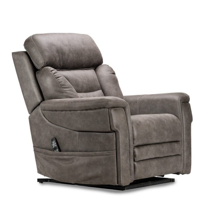 K Care Alivio Donatello Plus Multi Function 5-Motor Electric Lift Recliner Chair in Black