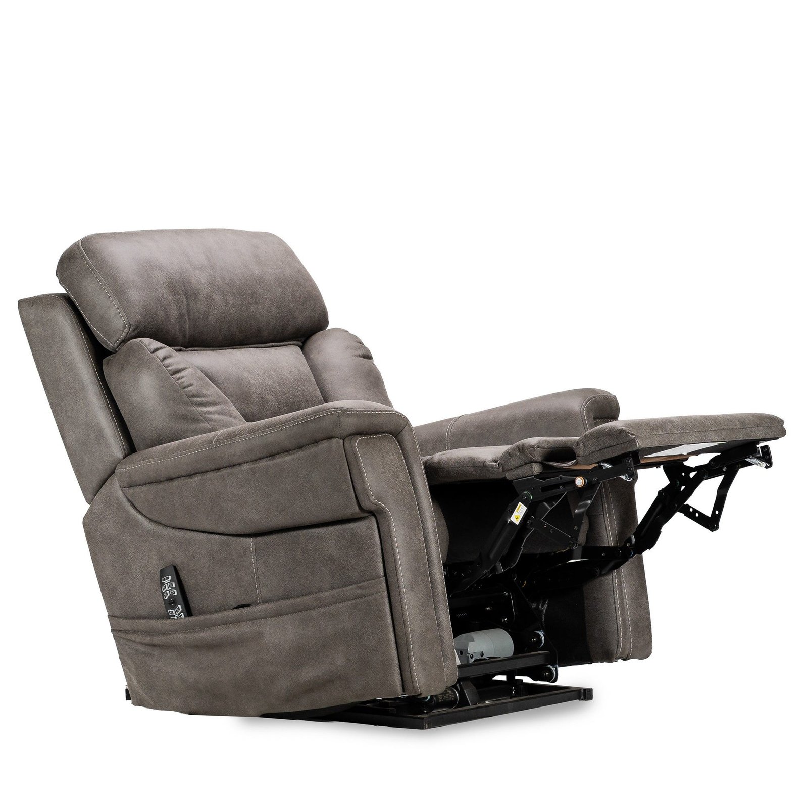 K Care Alivio Donatello Petite Plus Multi-Function 5-Motor Electric Lift Recliner Chair in Grey - Image 3