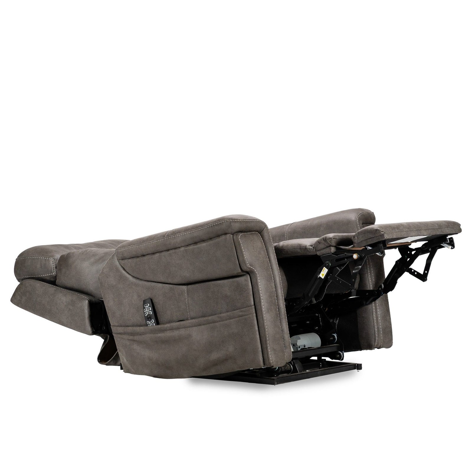 K Care Alivio Donatello Petite Plus Multi-Function 5-Motor Electric Lift Recliner Chair in Grey - Image 4