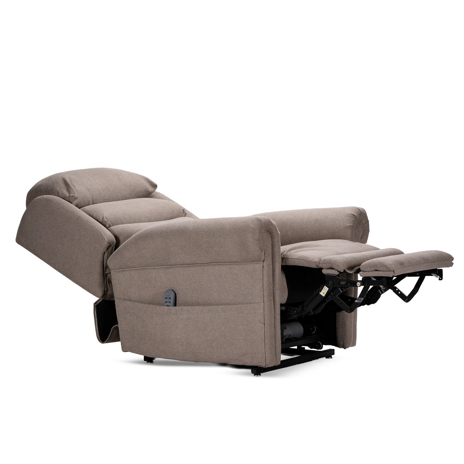 K Care Alivio Donatello Merino Tall Back 4-Motor Electric Lift Recliner Chair – Tall Back in Grey - Image 3