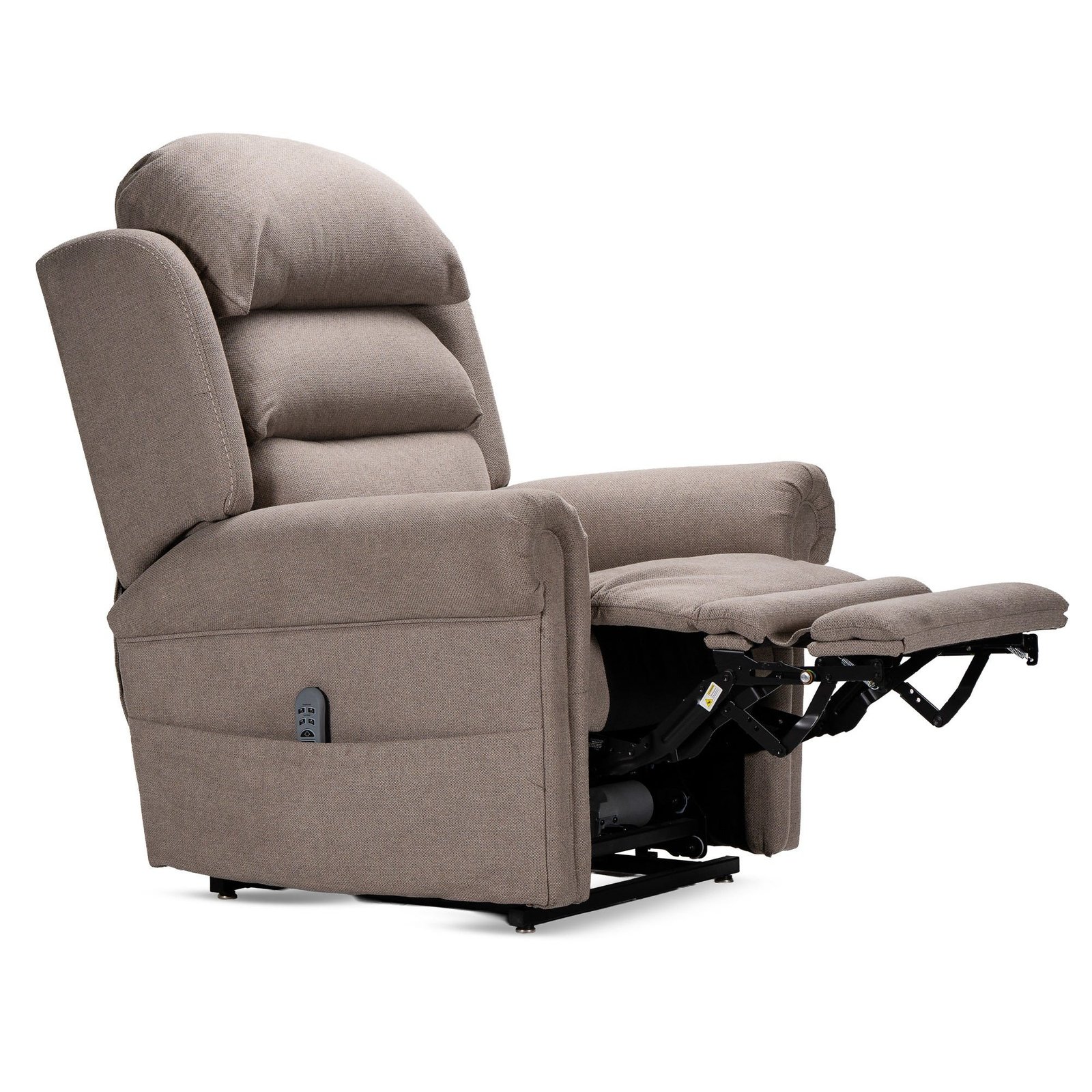 K Care Alivio Donatello Merino Tall Back 4-Motor Electric Lift Recliner Chair – Tall Back in Grey - Image 2