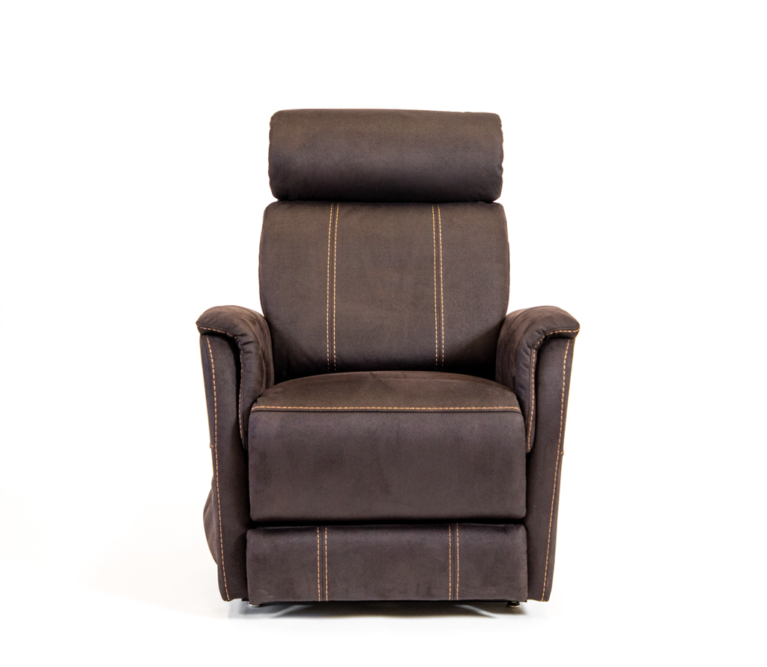 K Care Alivio Kahlo 3-Motor Electric Lift Recliner Chair in Dark Brown