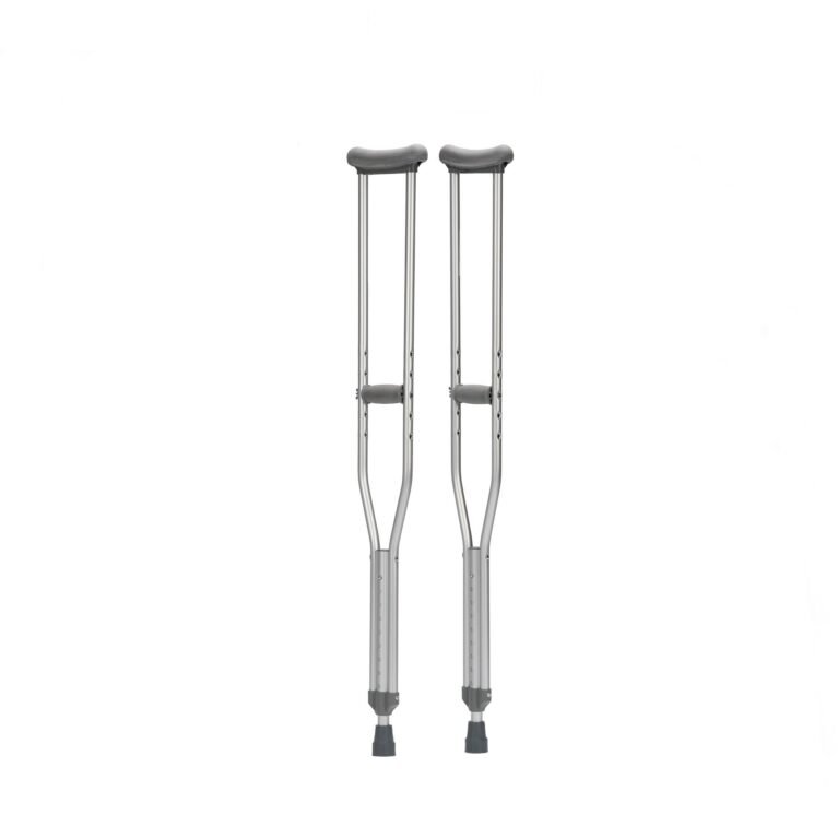 KCare Underarm Crutch - Small Youth - Adj Height, Aluminium - (Pair)