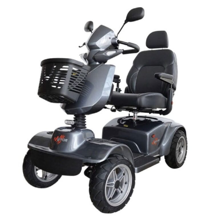 Merits Raptor Scooter with Wide Floor - Charcoal