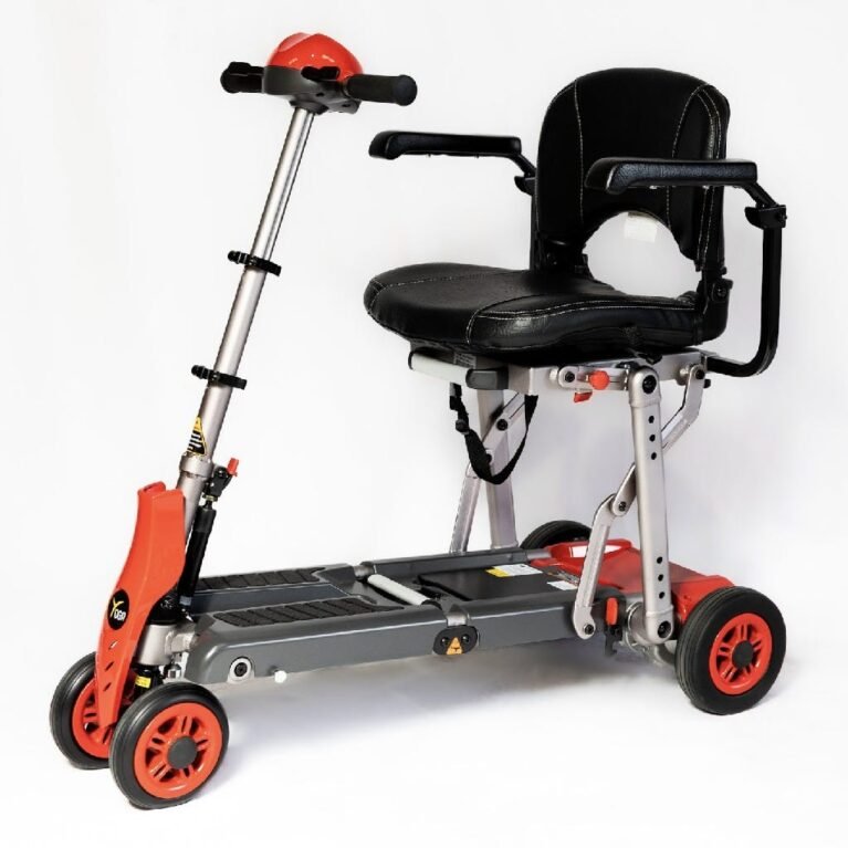 Merits Yoga Folding Scooter - Ferrari Red