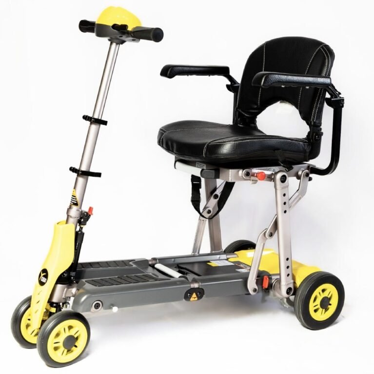 Merits Yoga Folding Scooter - Yellow