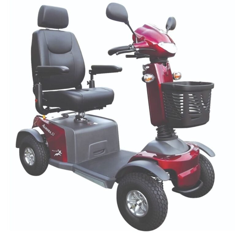 Merits Aurora 2 Hill Climber Scooter - Bright Red