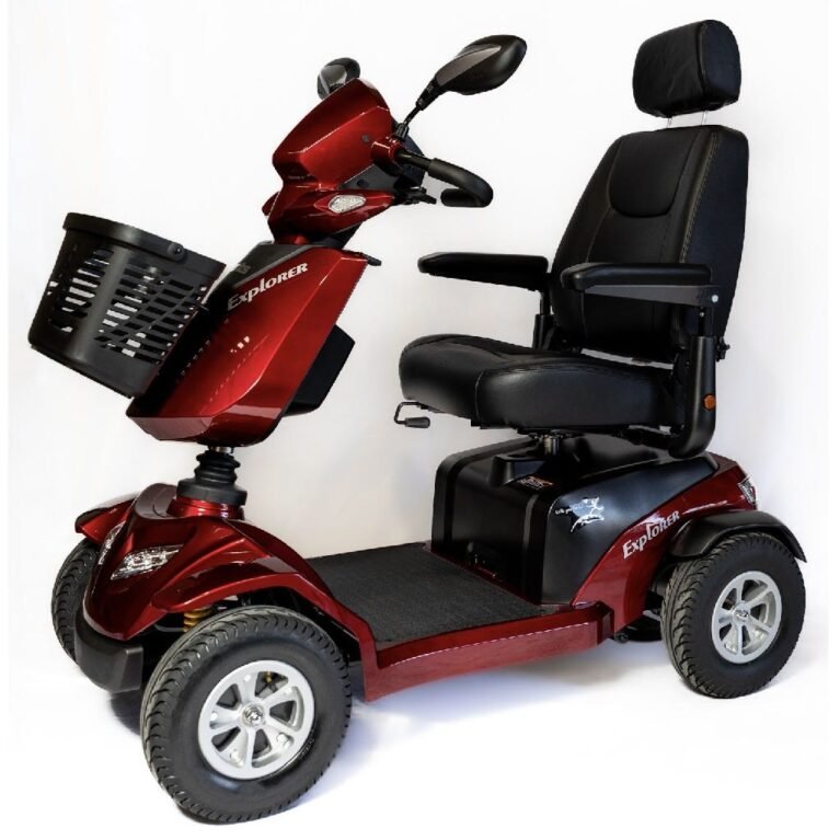 Merits Explorer Scooter - Bright Red