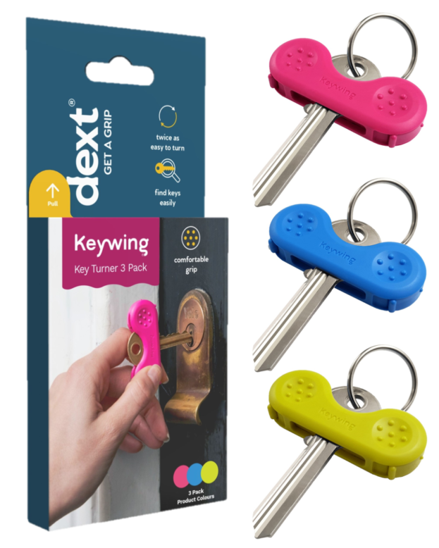 Dext Keywing Key Turner, 3pk
