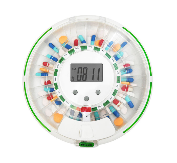 ZOOM PILL DISPENSER (MEDICAL TIMER W/BLUETOOTH)