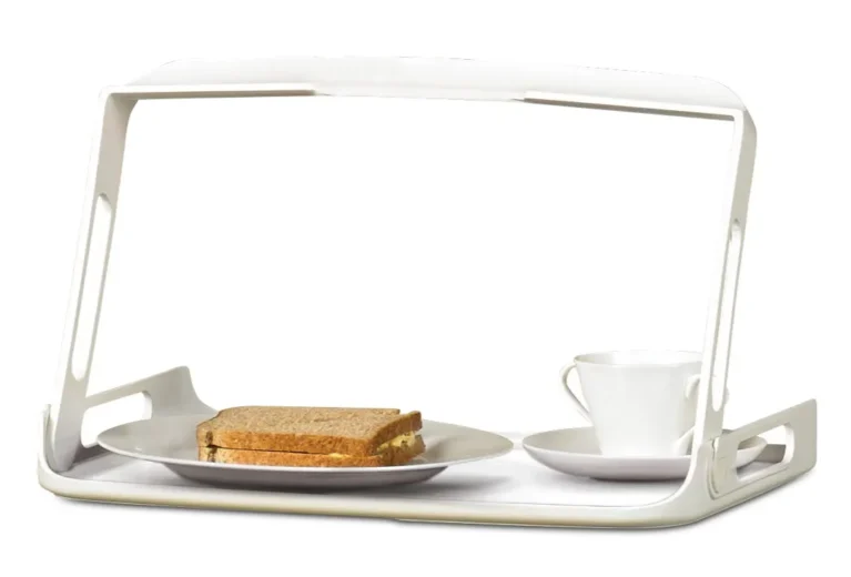 Homecraft Freehand Tray, with Fold-Down Handle and Non-Slip Mat