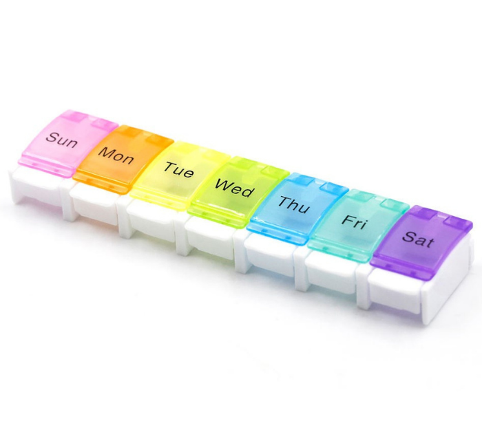 ZOOM PILL ORGANISER (WEEKLY)