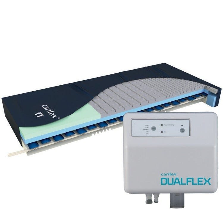 Dual Flex APM Foam Mattress 90cm S 3 Zones +Pump