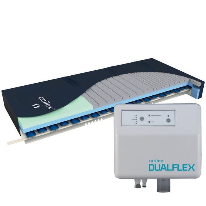 Dual Flex APM Foam Mattress 90cm S 3 Zones +Pump - Image 2